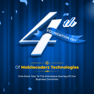 4th Foundation Day Of Mobilecoderz Technologies: One More Year To The Marvelous Journey Of Our Business Dominion