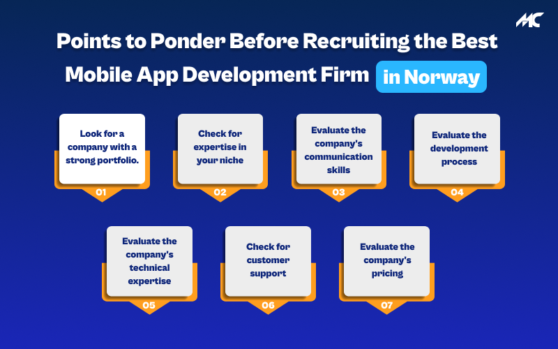 Points to Ponder Before Recruiting the Best Mobile App Development Firm in Norway